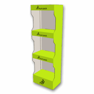 3 shelf Display